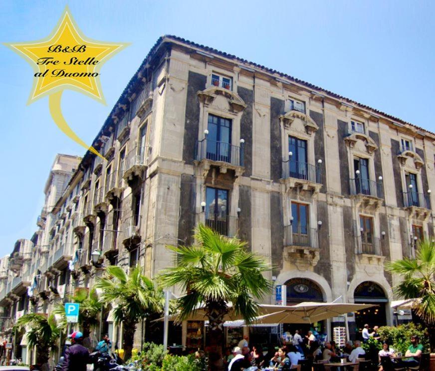 Tre Stelle Al Duomo Bed & Breakfast Catania Bagian luar foto